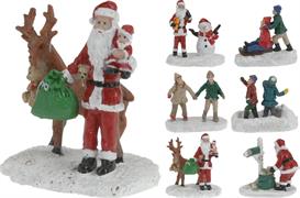 FIGURA NATALE RESINA 5CM 6ASS