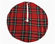 COPRIBASE PER ALBERO 100 CM SCOZZESE ROSSO