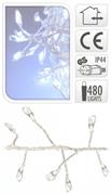 LUCI DI NATALE CLUSTER 480 LED BIANCO FREDDO