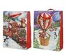 BUSTA REGALO CON DECORI NATALIZI 18X50X72 CM