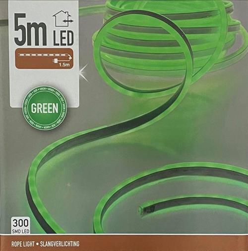 LUCI DI NATALE A TUBO 300 LED 5m VERDE