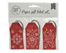 CHIUDIPACCO 4X8,5 CM ROSSO CON DECORI 12 PZ