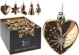 PENDENTI 3 PZ  NATALE PP ORO 4ASS