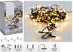 LUCI DI NATALE 40 LED BIANCO CALDO 8 GIOCHI