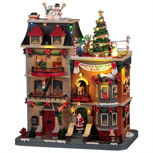 VILLAGGIO DI NATALE EDIFICIO DI BABBO NATALE