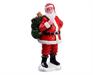 FIGURA BABBO NATALE PER VILLAGGIO NATALIZIO 6,7x3,5x3 cm