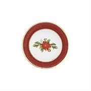 PIATTI CHRISTMAS FLOWER 24 CM 8 PZ