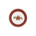 PIATTI CHRISTMAS FLOWER 24 CM 8 PZ
