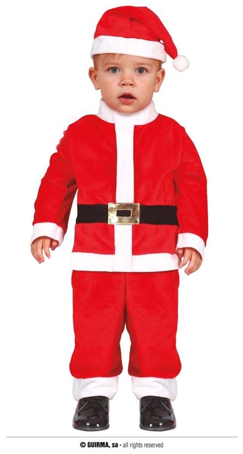 COSTUME BABBO NATALE BAMBINO 12-18 MESI