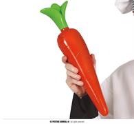 CAROTA ARANCIONE FINTA PLASTICA  42 CM