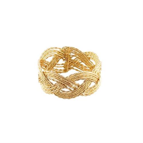 PORTATOVAGLIOLO TRECCIA ORO 4,8 CM