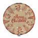 PIATTI NATALIZI IN CARTONCINO KRAFT XMAS 6 PZ 30 CM