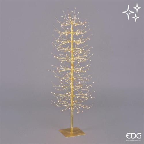 ALBERO FAGGIO CON BASE CON 400 LED H.120 ORO