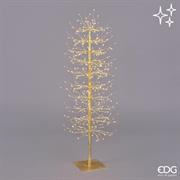 ALBERO DI NATALE LUMINOSO ORO 400 LED BIANCO CALDO