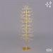 ALBERO DI NATALE LUMINOSO ORO 400 LED BIANCO CALDO