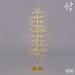 ALBERO FAGGIO CON BASE CON 400 LED H.120 ORO