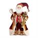 BABBO NATALE BORDEAUX 50 CM