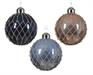 PALLINA DI NATALE 3 ASSORTITI 8 CM