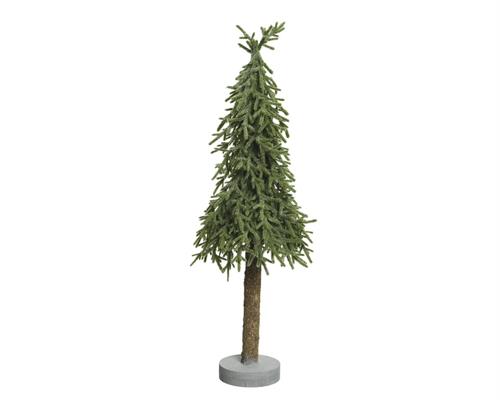 MINI ALBERO DI NATALE VERDE CON GLITTER H.75 CM