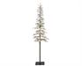 ALBERO DI NATALE 180 CM SNOWY ALPINE 150 MICROLED BIANCO CALDO