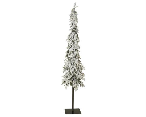 ALBERO DI NATALE 240 CM SNOWY ALPINE 250 MICROLED BIANCO CALDO
