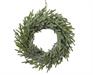 GHIRLANDA FUORIPORTA NATALIZIA 30 CM VERDE GLITTER