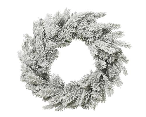 GHIRLANDA FUORIPORTA NATALIZIA GRANDIS INNEVATO D.50 X H.8 CM