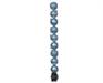 PALLINE DI NATALE AZZURRE 6 CM CONFEZIONE 10 PZ