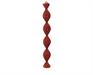 PENDENTE IN PLASTICA ROSSO H.23X2,8X2,3 CM