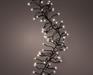 LUCI DI NATALE CLUSTER 2040 LED BIANCO CALDO 19 MT