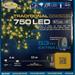 LUCI DI NATALE 750 MINILED BIANCO CALDO