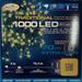 LUCI DI NATALE 1000 MINILED BIANCO CALDO