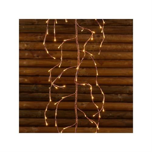 RAMO COPPER 3M 288 LED TRADITIONAL 5MM 36 RAMI LUCE FISSA